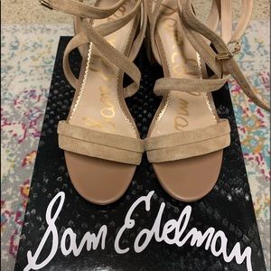 Sam Edelman Sammy - Camel Suede - size 8 1/2